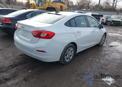 2019 Chevrolet Cruze Ls from USA, damaged, VIN 1G1BC5SMXK7150987